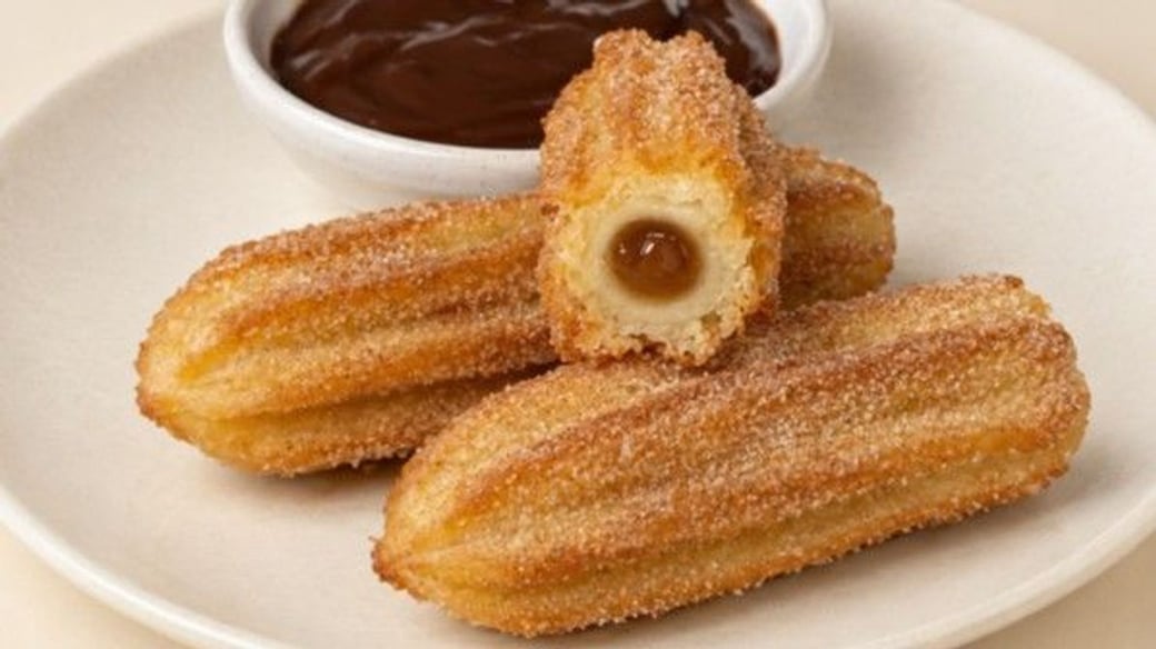 CARAMEL FILLED CHURROS