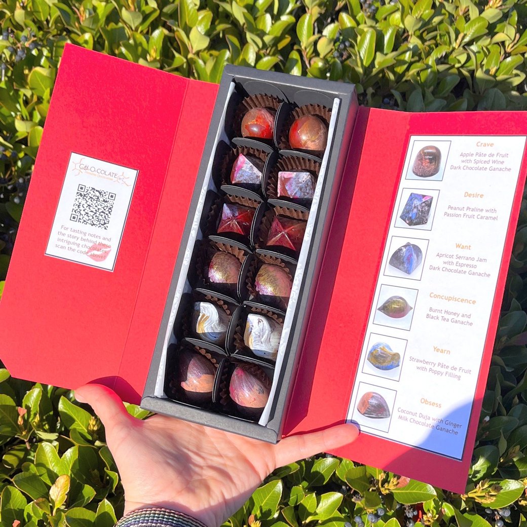 12 Piece Chocolate Box