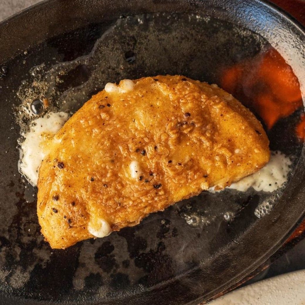 Flaming Cheese Saganaki 