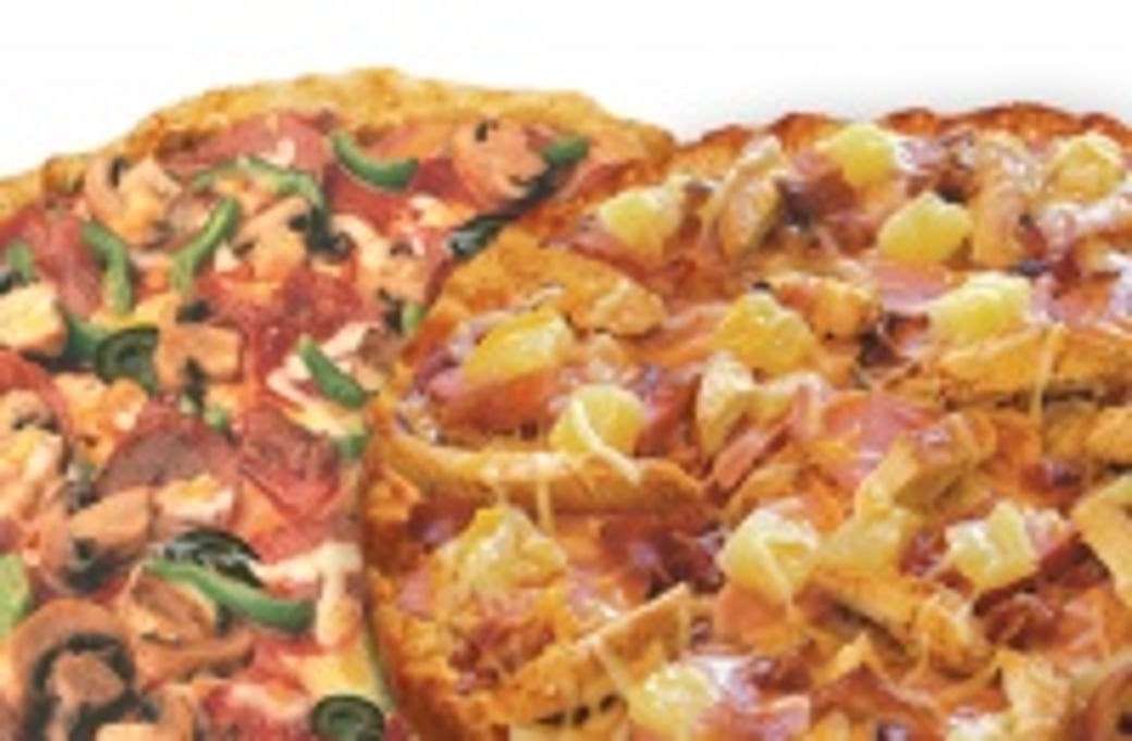 $10 Off Any two Large Master Pizzas