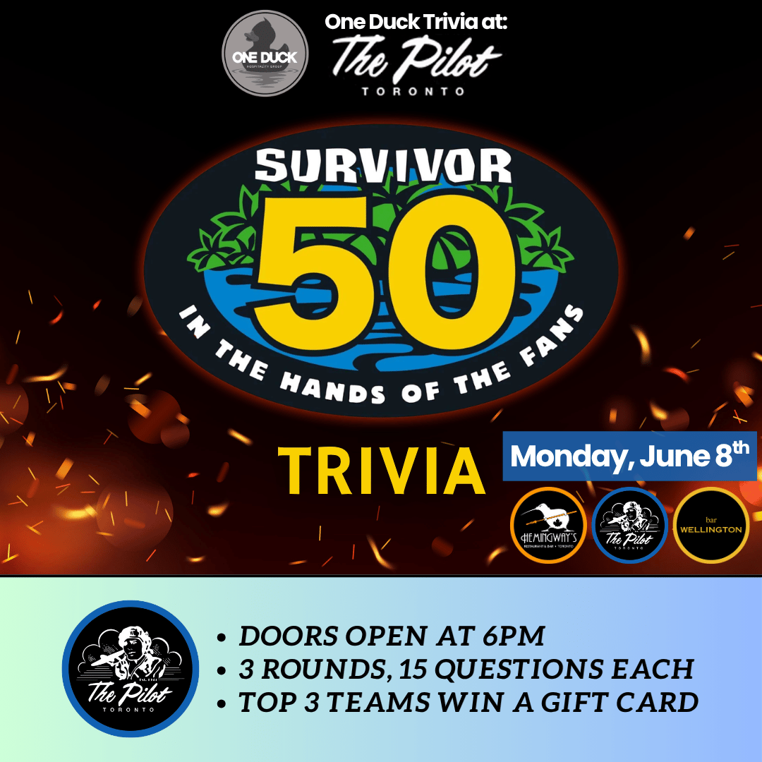 Survivor Trivia at The Pilot!
