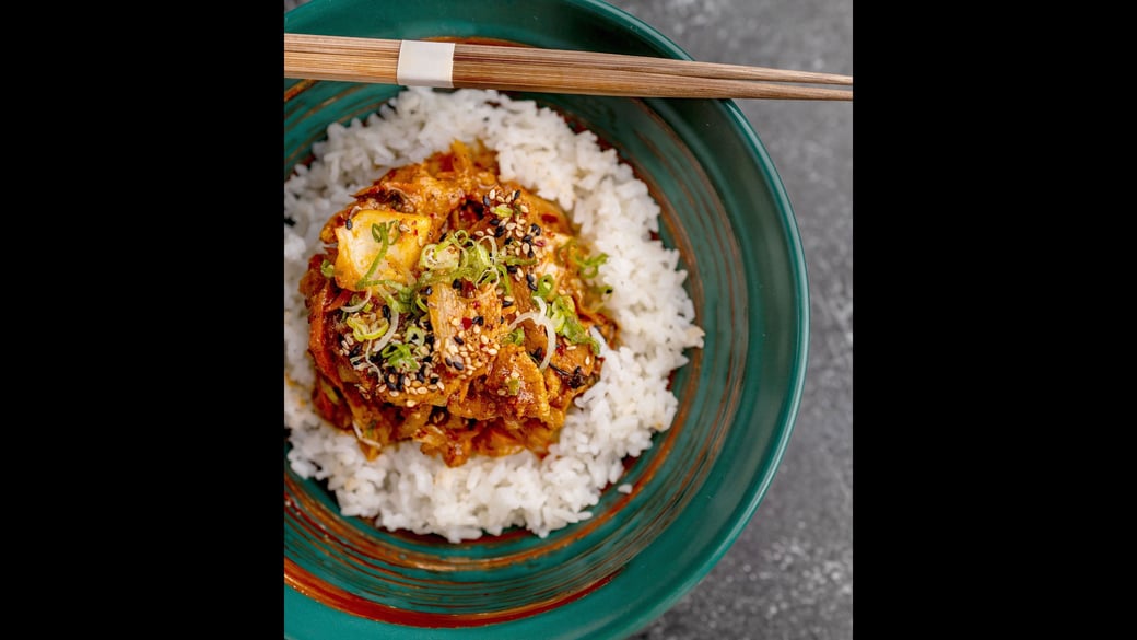 Korean Spicy Chicken Rice Bowl
