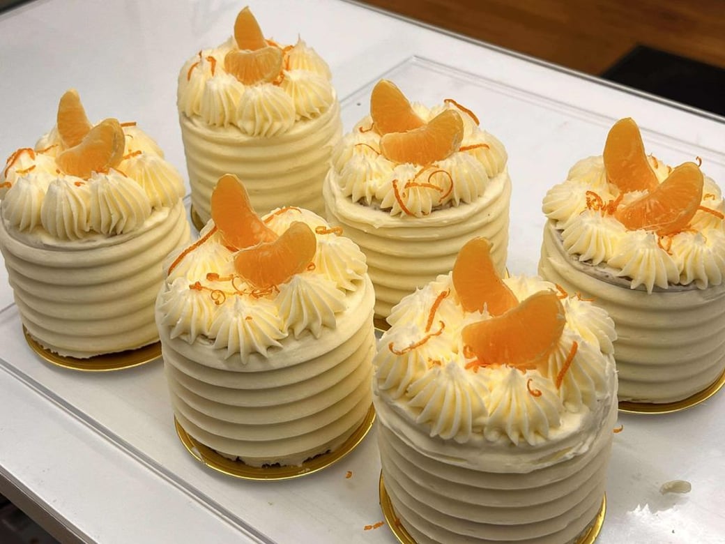 mini orange cake 