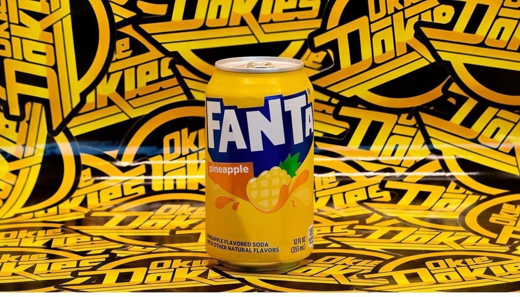 Fanta Pineapple Can