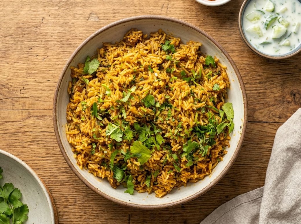 Goat Biryani Rice Bowl🌶️