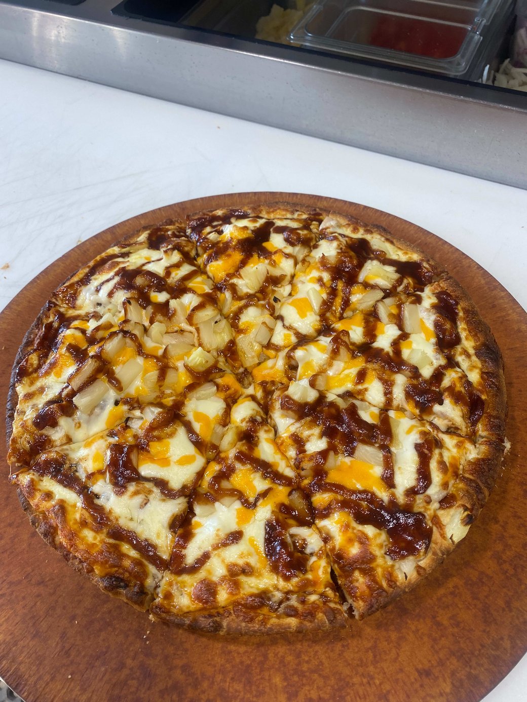 18. Tropical BBQ Chicken Pizza