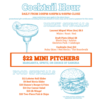 Daily Cocktail Hour Specials 🍹 ✨