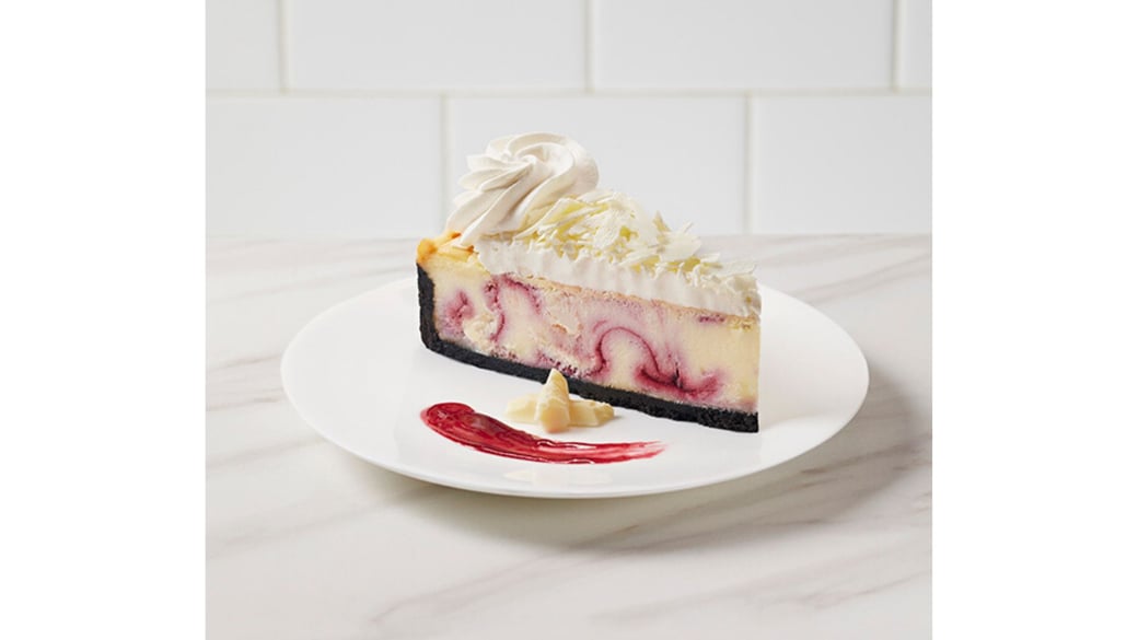 White Chocolate Raspberry Cheesecake