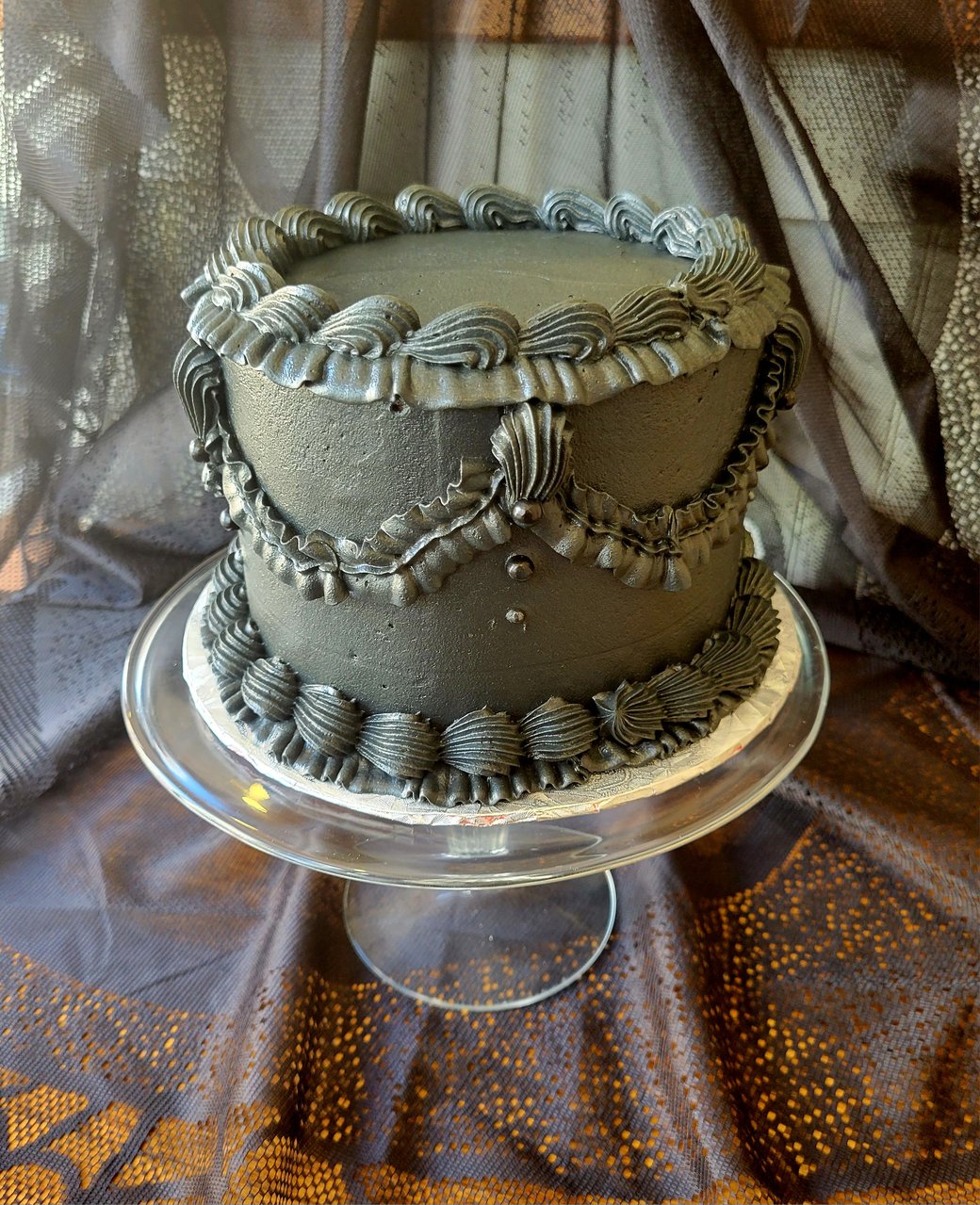 Vintage Gothic cake