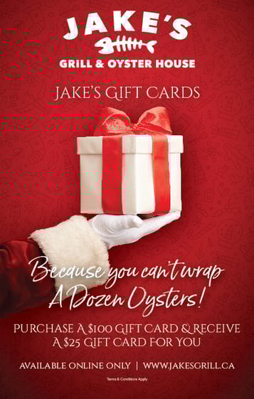 Jake's Holiday Gift Card Promo