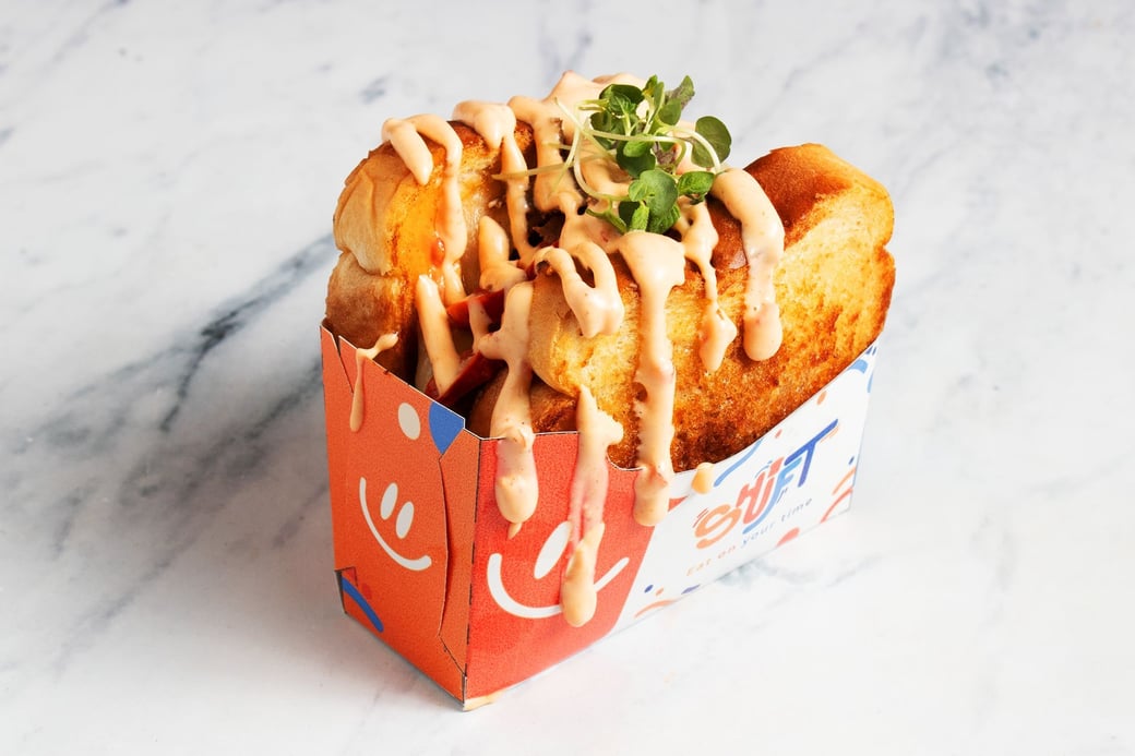 Oopabite Philly (Philly Cheese Sandwich)