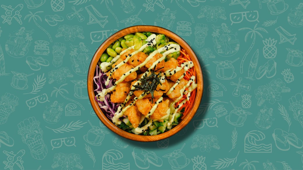 Poke poulet général