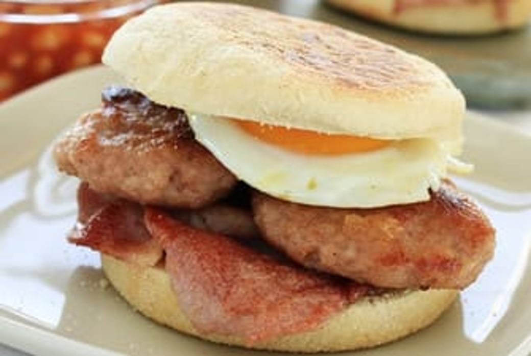 English Breakfast Sandwich