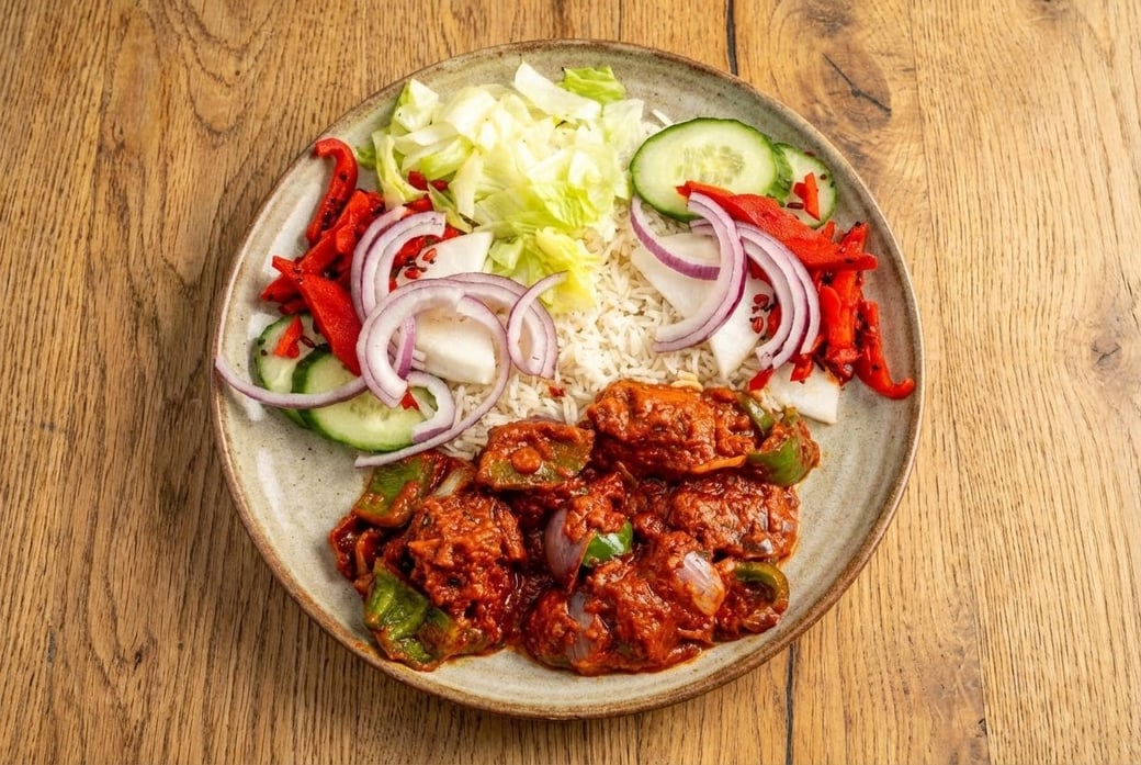 Spicy Chilli Chicken Rice Bowl