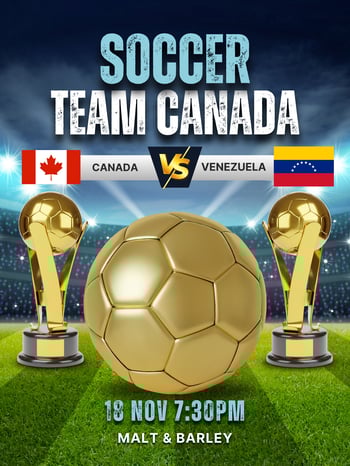 Canada vs Venezuela | Soccer Game