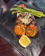 Surf meets turf this weekend at Prime Cuts 🥩🦀

Indulge in our limited-time special:
• 8oz prime grade top sirloin
• Two golden crab cakes
• Garlic whipped potatoes
• Grilled asparagus finished with a herby lemon butter sauce

All for just $32.

Come treat yourself—you’ve earned it. Reservations recommended.

#primecutsitaliansteakhouse #ItalianFlavors #HomemadeGoodness #TreatYourself