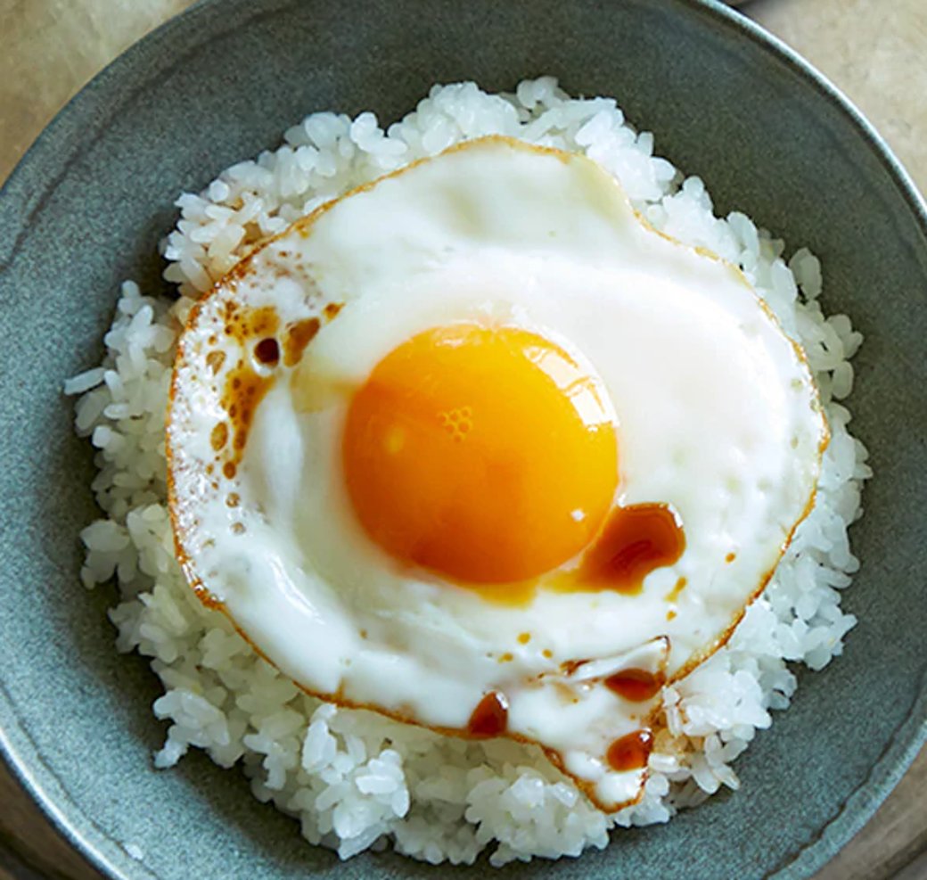 Egg on Rice