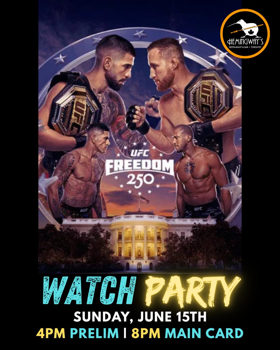 UFC Freedom 250 Topuria vs Gaethje