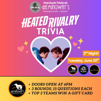 Heated Rivalry Trivia