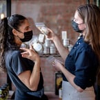 friends, we're hiring! looks for all-stars to join our team ✨ hiring hosts, line cooks and business managers. interested or know someone who would be great? email us at: joinourteam@azhartoronto.com 💙