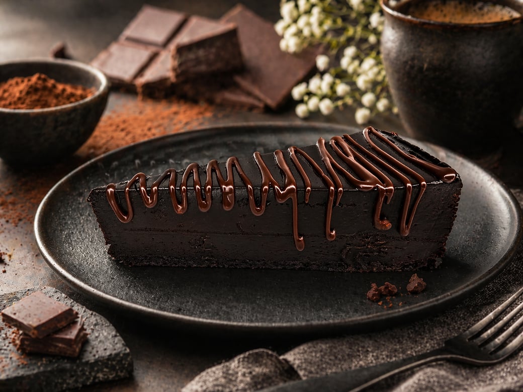 Gluten Free Chocolate Cake Whole 14 Slices