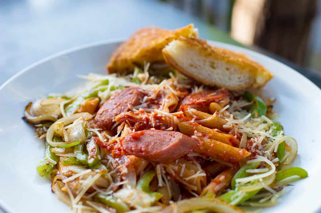 ITALIAN SAUSAGE PENNE PASTA