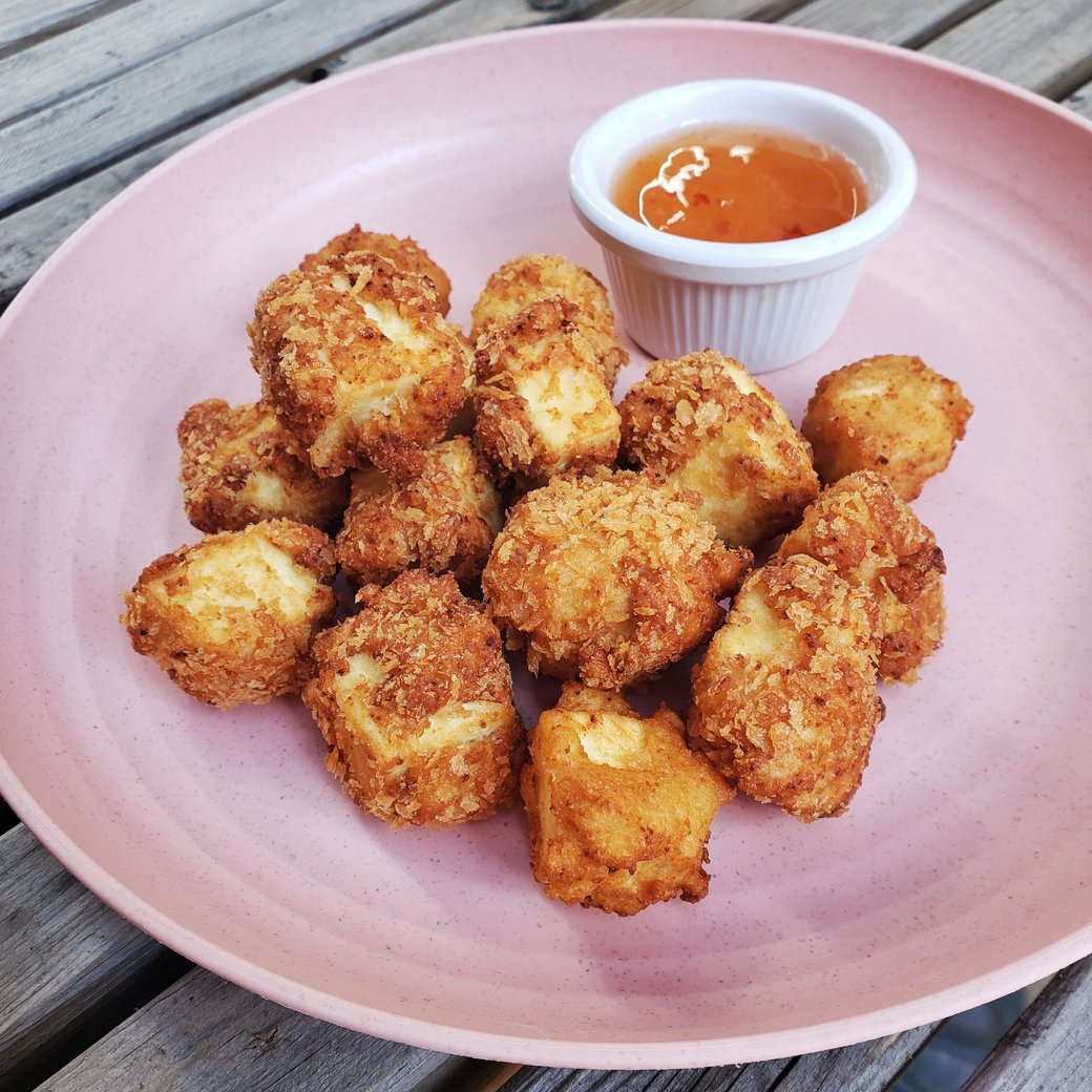 Golden Tofu Bites