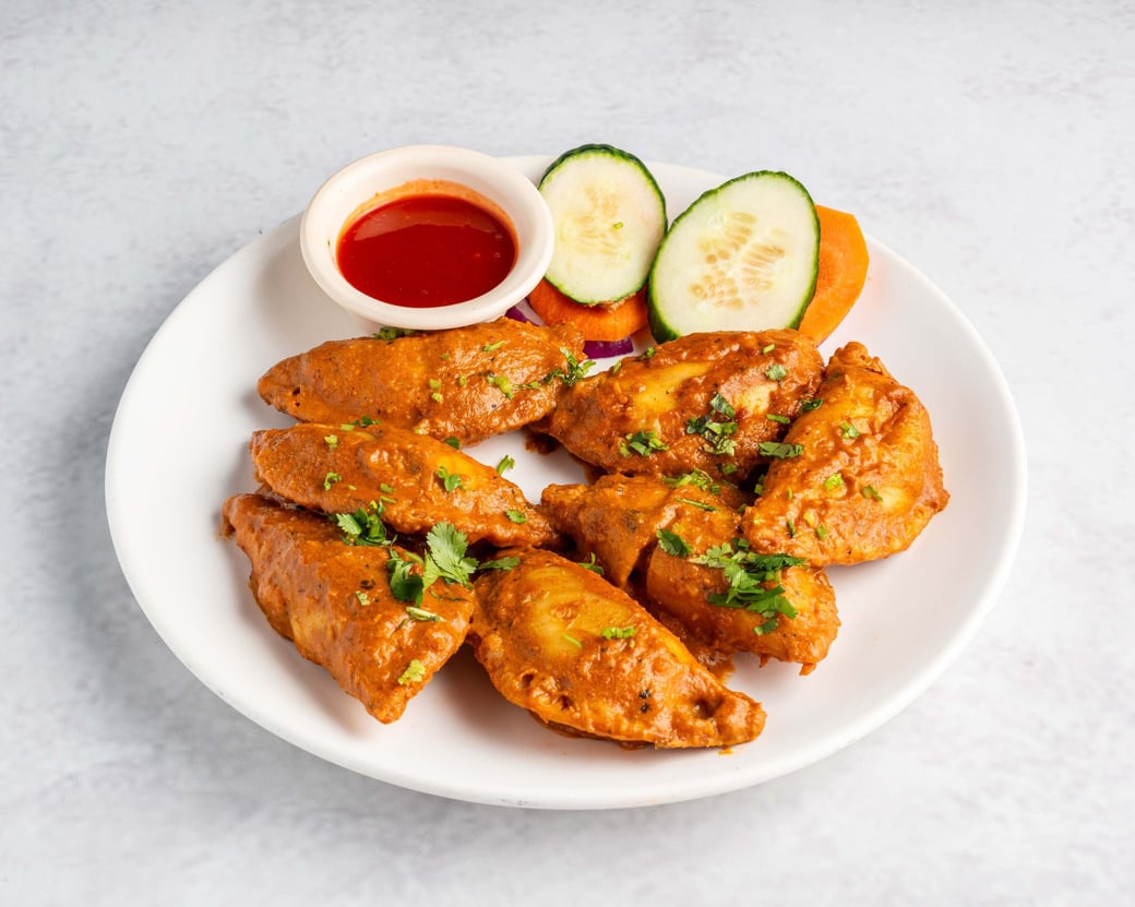 Tandoori Momos w/Fries