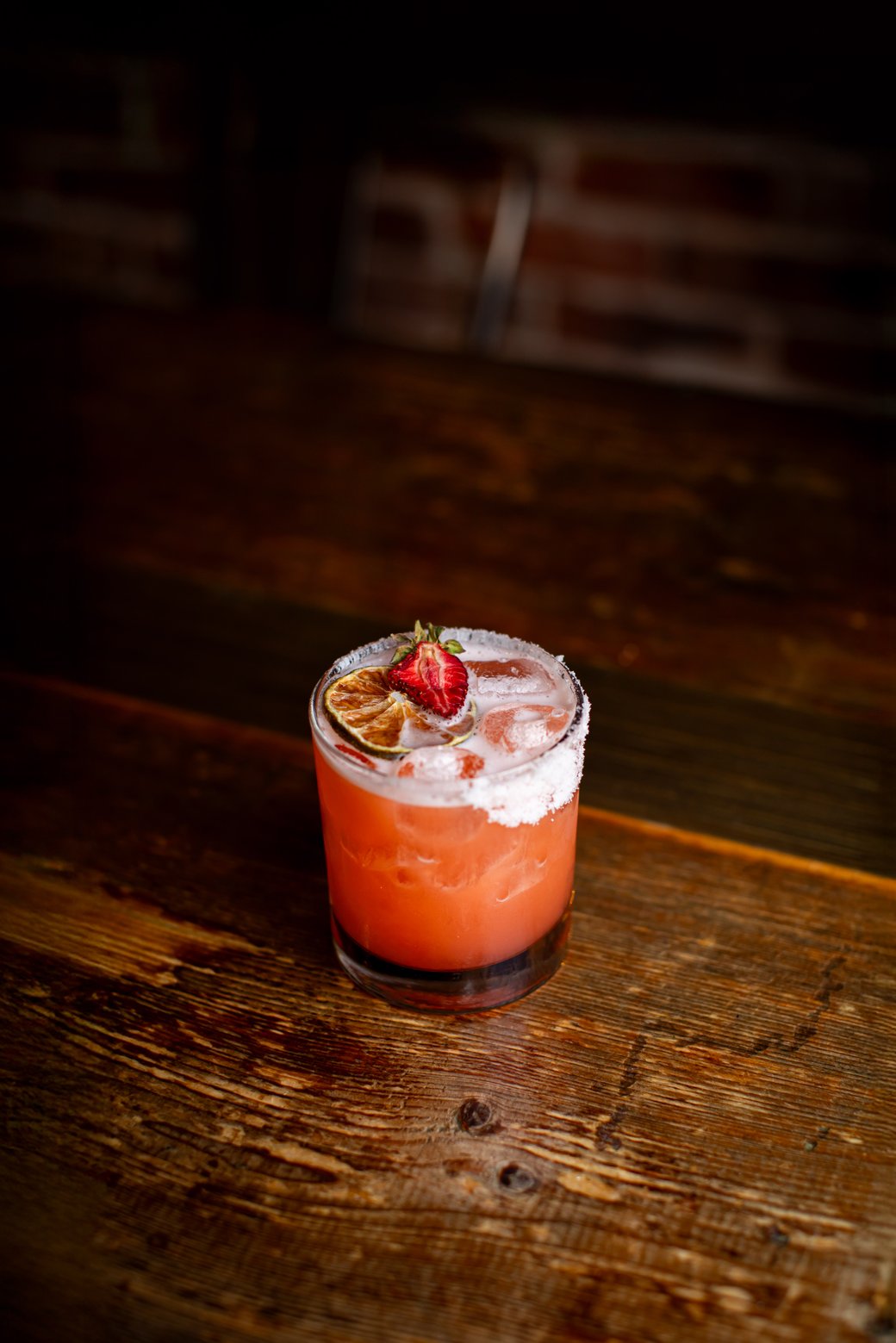 Strawberry Aperol Margarita