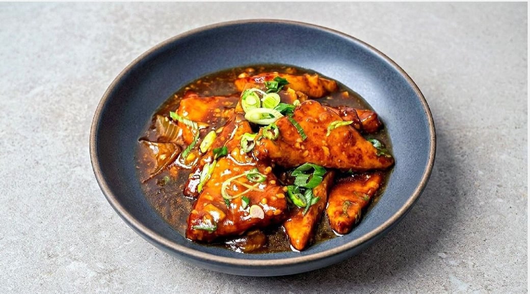 Chilli paneer (Cottage cheese)
