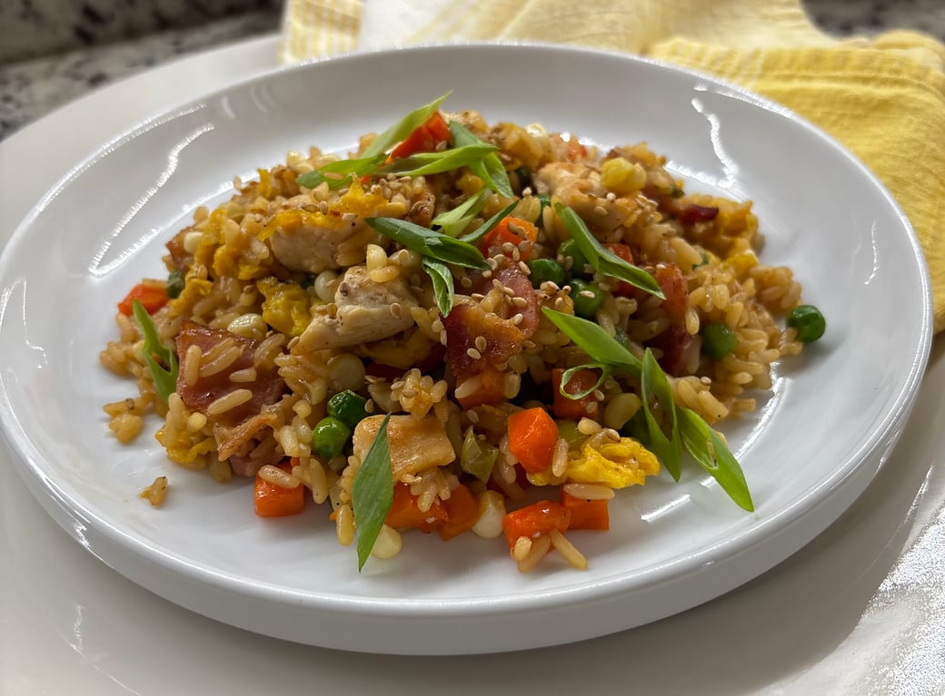 Sassy Chicken Fried Rice