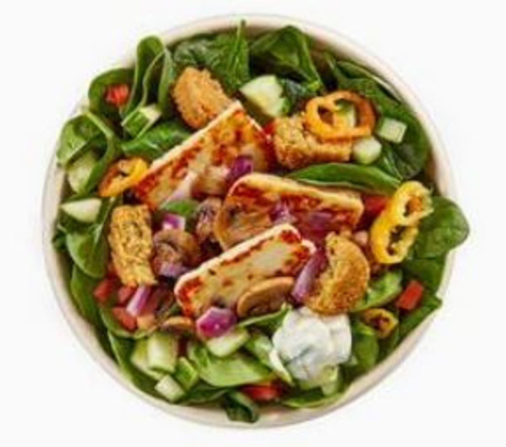 Halloumi & Falafel  Small Salad