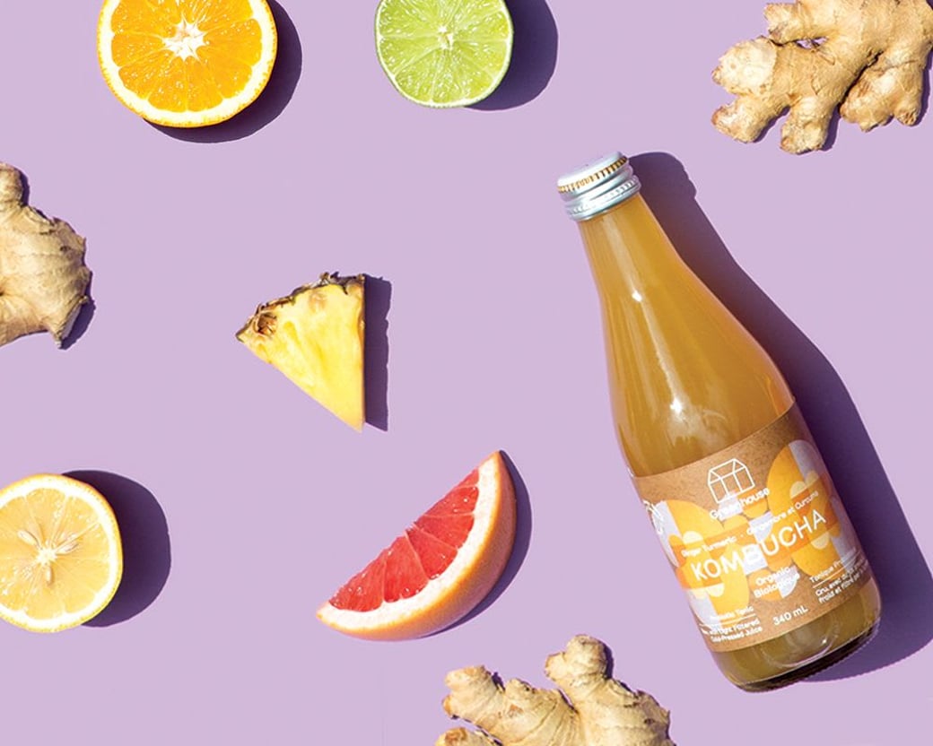 Ginger Turmeric Kombucha