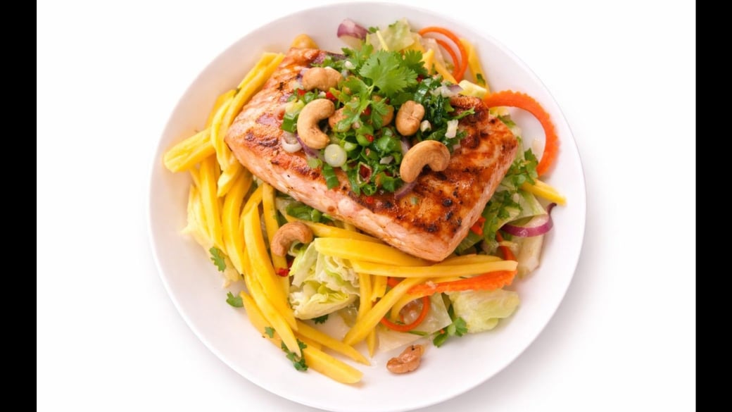 Salmon Mango Salad