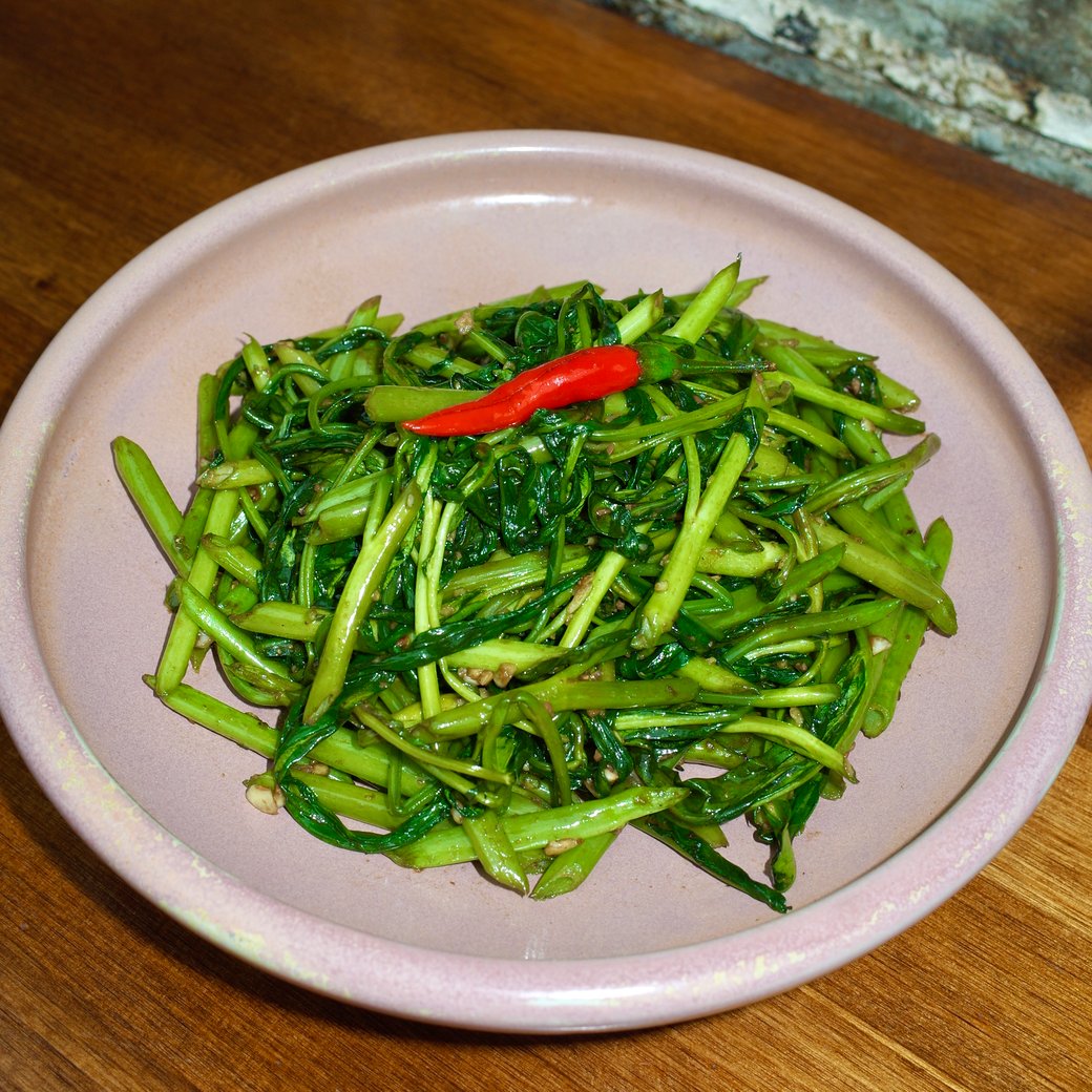 Pak Boong Fai Deng ‘Morning Glory Stir-Fry’ (Dine-In Only)