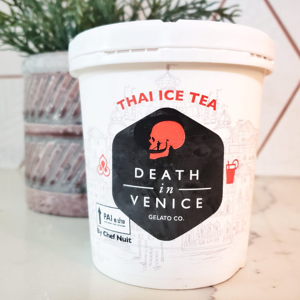 By Chef Nuit x Death in Venice Gelato Co. - Thai Ice Tea
