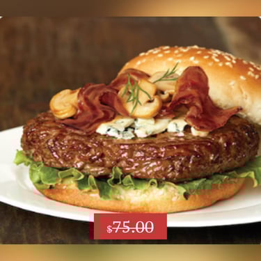 Beef Burgers (40 x 4oz) , shop product