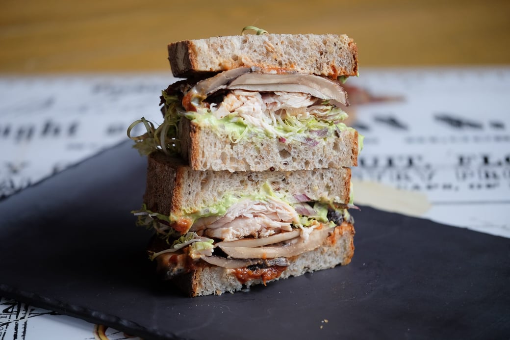 ROASTED CHICKEN AND PORTOBELLO