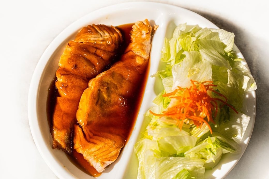 Combo C: Salmon Teriyaki