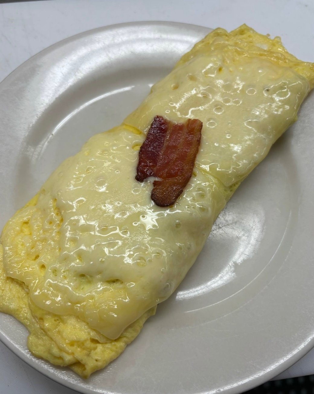 Bacon & Cheese Omelet