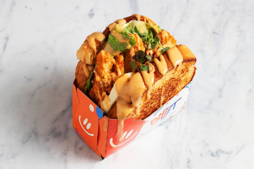 Honey Bird (Crispy Chicken Sandwich)