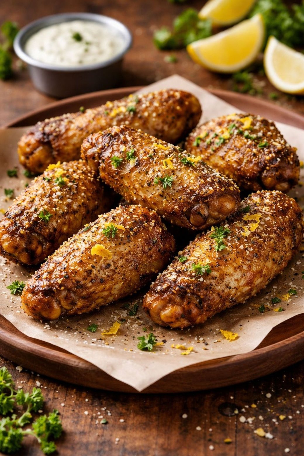 Lemon pepper wings