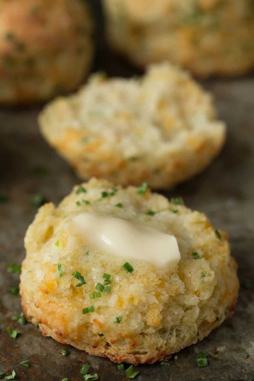 White Cheddar Chive Biscuits 6