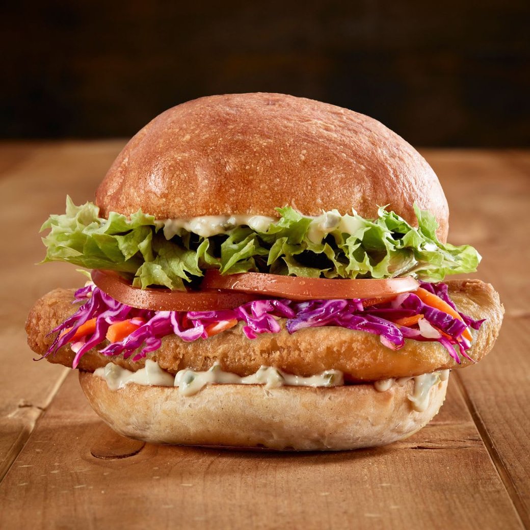 Battered Fish Burger