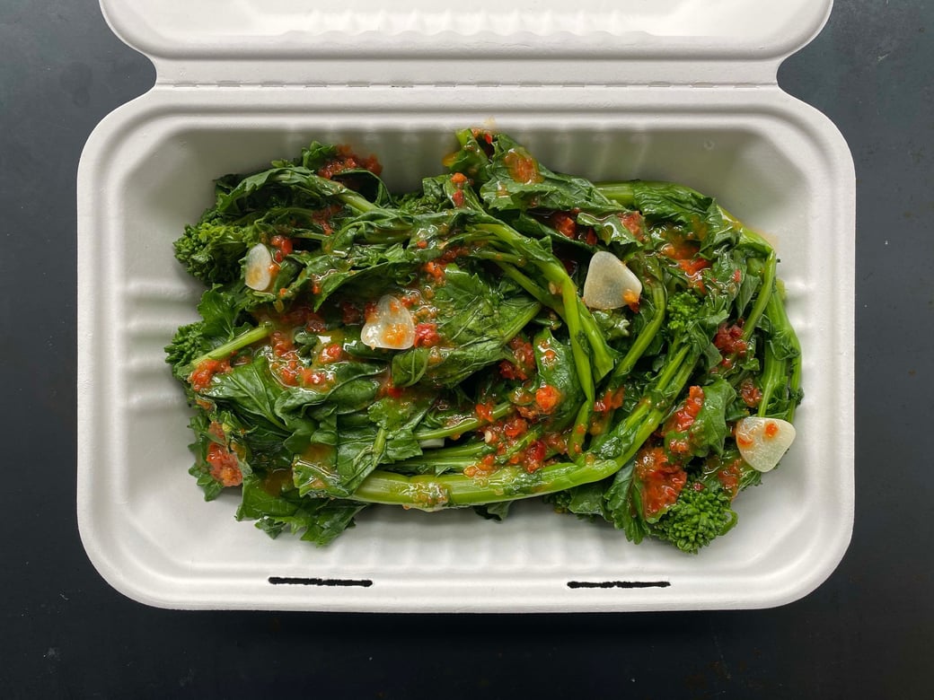 Spicy Garlic Rapini