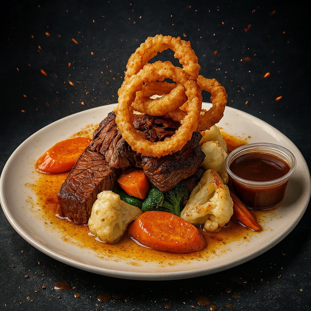 15 HOUR SLOW BRAISED BRISKET PLATE