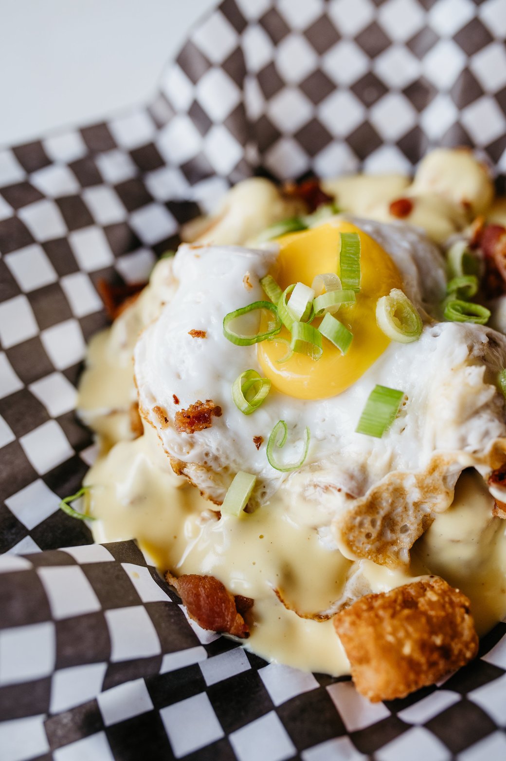 Breakfast Poutine with Bacon