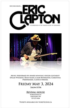 Just One Night. Eric Clapton. A Celebration of the Timeless Music of Slowhand