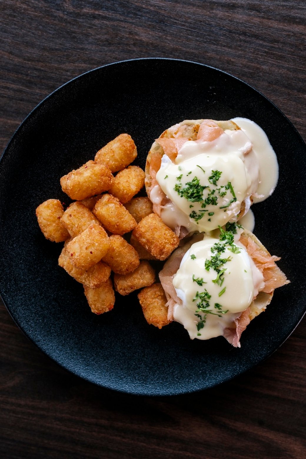 Smoked Salmon Eggs Benedict