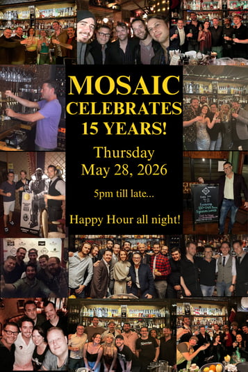 Mosaic 15th Birthday!